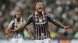 Kauã Elias é o novo camisa 9 do Fluminense. Foto: Lucas Merçon/Fluminense FC