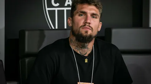 Lyanco jogador do Atletico-MG durante partida contra o Sao Paulo no estadio Arena MRV pelo campeonato Brasileiro A 2024. Foto: Fernando Moreno/AGIF