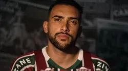 Juan Pablo em apresentação do Fluminense - Foto: Marcelo Gonçalves/Fluminense FC