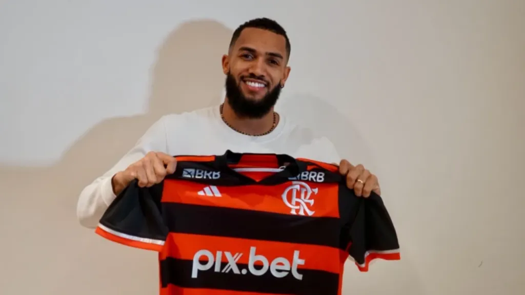 Juninho chega para a vaga deixada por Gabigol (Foto: Divulgação / Flamengo)