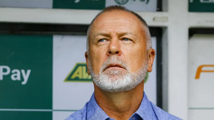 Mano Menezes na vitória do Fluminense contra Palmeiras pelo Campeonato Brasileiro 2024 Foto: Marco Miatelo/AGIF