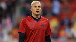 Keylor Navas durante partida entre Espanha e Costa Rica, pela Copa do Mundo de 2022. Foto: Buda Mendes