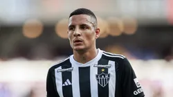 Arana durante partida da pré-temporada do Galo, neste sábado (18).