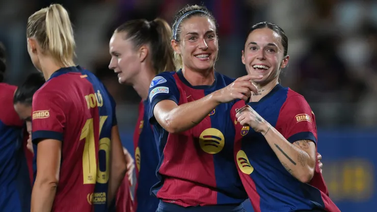 Barcelona feminino foi considerado o melhor time feminino do mundo (David Ramos/Getty Images)