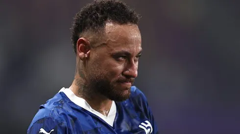 Neymar durante partida entre Al Ain e Al-Hilal, pelo Campeonato Saudita. Foto: Francois Nel