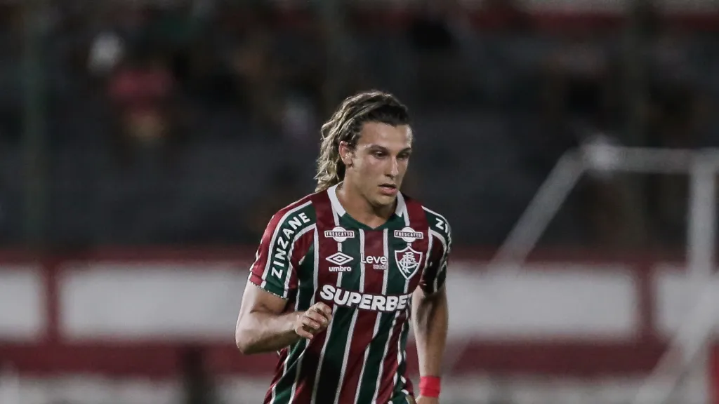 Canobbio estreando pelo Fluminense. Foto: Lucas Merçon / Fluminense / Flickr