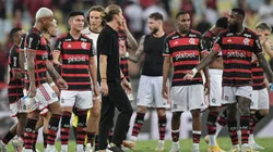 Filipe Luís, técnico do Flamengo, comemora vitoria ao final da partida contra o Corinthians, no Maracanã, pela Copa Do Brasil 2024. Foto: Thiago Ribeiro / AGIF