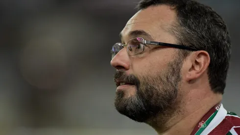 Mário Bittencourt durante partida entre Fluminense e Flamengo, no Maracanã, pelo Campeonato Carioca 2024.
