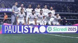 Equipe do Santos contra o Mirassol (Reinaldo Campos/AGIF)