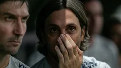 Luis Zubeldía, técnico do São Paulo, durante partida contra o Atletico-MG na Arena MRV, pela Copa Do Brasil 2024. Foto: Fernando Moreno / AGIF