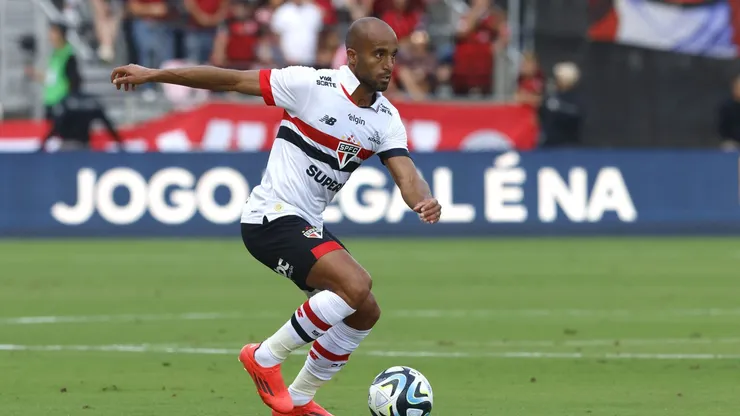 Lucas avaliou pré-temporada do São Paulo. Foto: Rubens Chiri/São Paulo