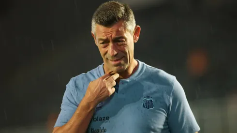 Pedro Caixinha antes de partida entre Santos e Mirassol, pelo Paulistão 2024.