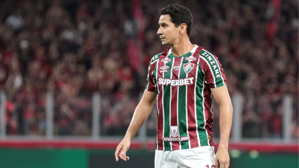 Ganso jogando pelo Fluminense. Foto: Crédito obrigatório: Robson Mafra/AGIF