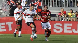 Oscar atuou durante todo o primeiro tempo e 15 minutos da segunda etapa. Foto: Rubens Chiri / Saopaulofc.net