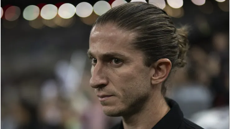 Filipe Luís, técnico do Flamengo - Foto: Jorge Rodrigues/AGIF