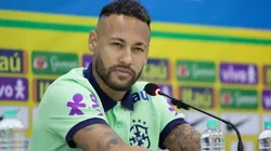 Neymar jogador do Selecao Brasileira durante treino no estadio Mangueirao. Foto: Fernando Torres/AGIF