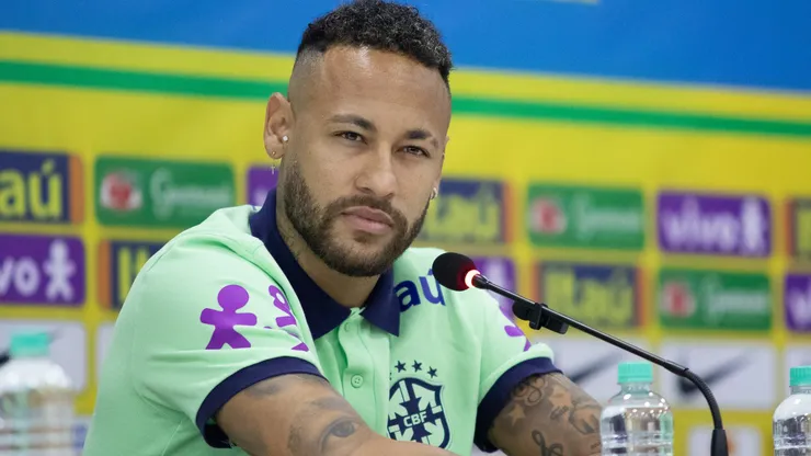 Neymar jogador do Selecao Brasileira durante treino no estadio Mangueirao. Foto: Fernando Torres/AGIF