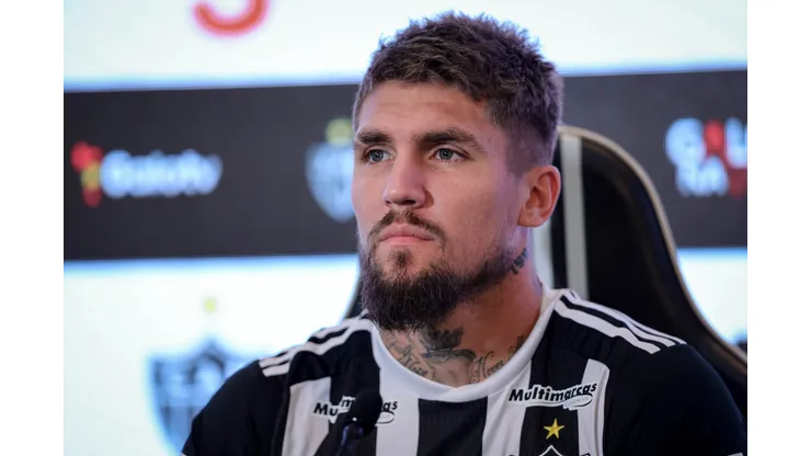 Zagueiro gerou várias confusões - Foto: Pedro Souza/Atlético-MG.