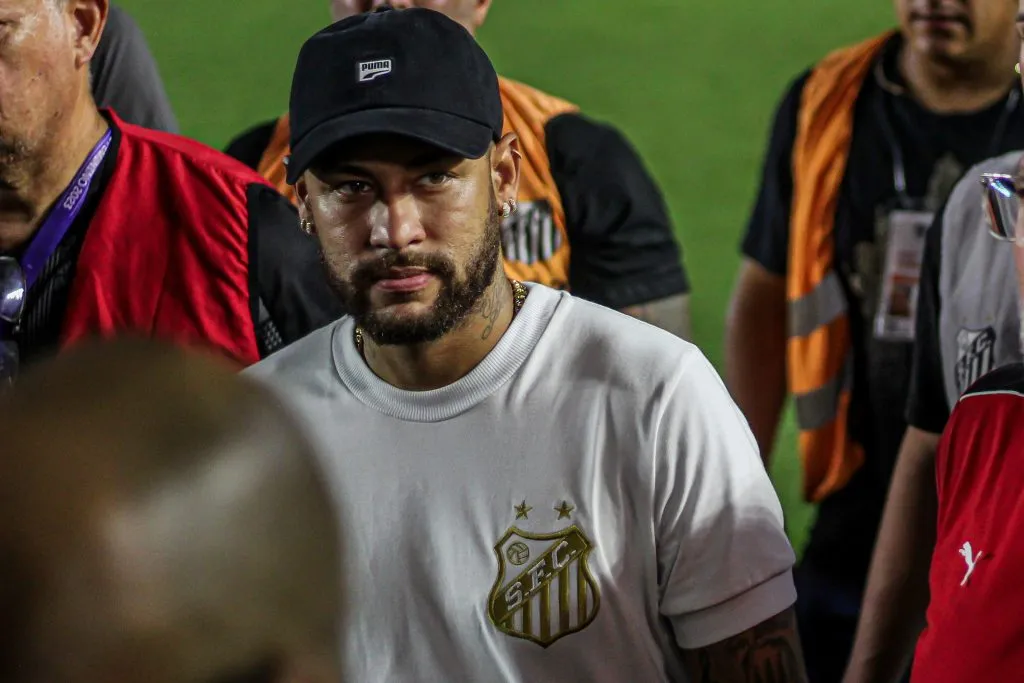 Neymar descarta ida para o EUA e prioriza o Santos – Foto: Reinaldo Campos/AGIF