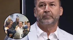 Augusto Melo se envolveu em confusão. Fotos: Ettore Chiereguini/AGIF e Reprodução/Identidade Corinthiana