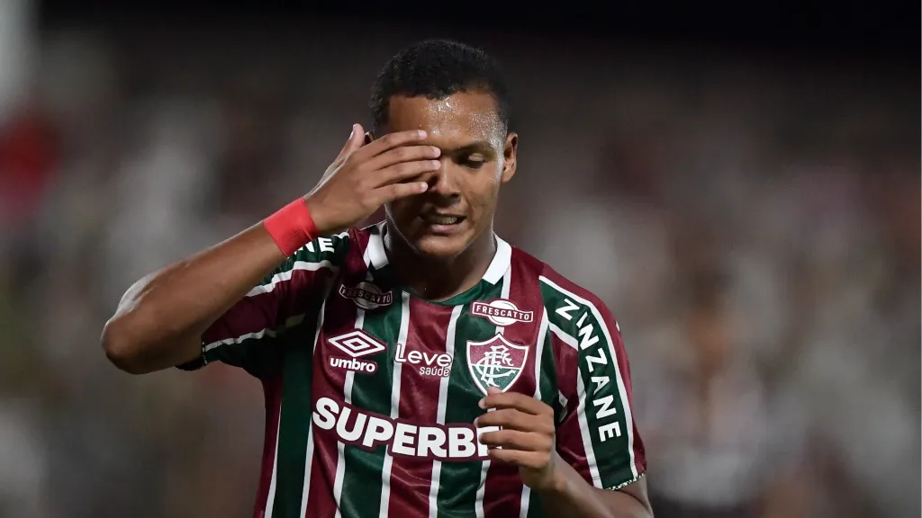 Fluminense contra o Sampaio Corrêa. Foto: Thiago Ribeiro/AGIF
