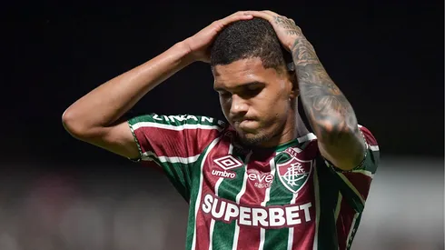 Fluminense diante do Sampaio Corrêa no Carioca. Foto: Thiago Ribeiro/AGIF