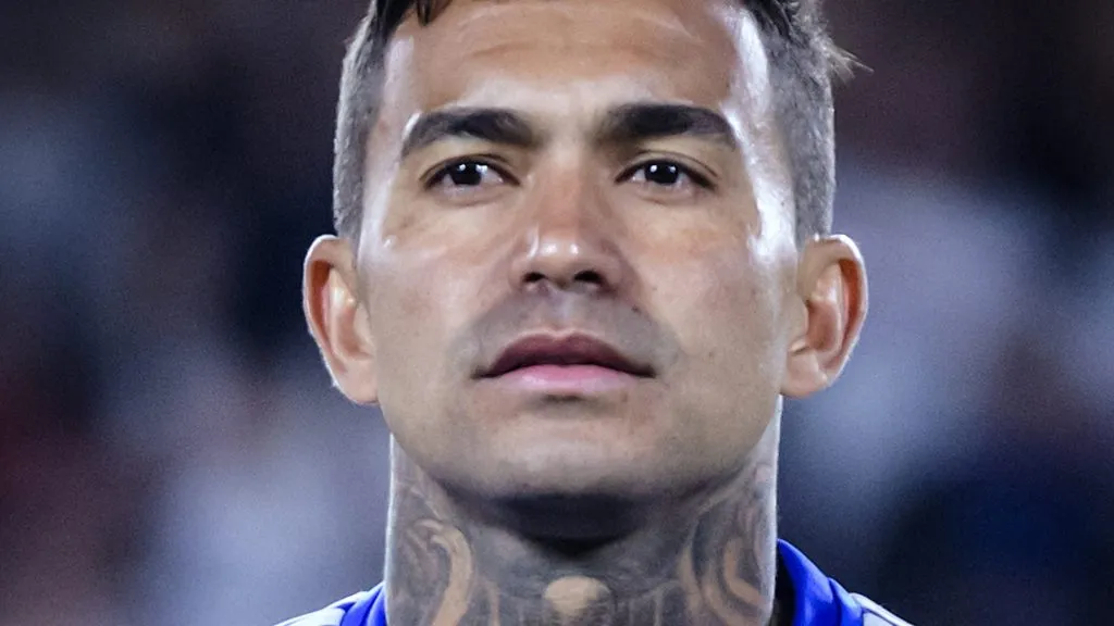 Dudu antes de partida. Foto: Gustavo Aleixo/Cruzeiro