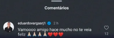 O comentário do chileno gerou polêmica. Foto: Reprodução/Instagram oficial Racing