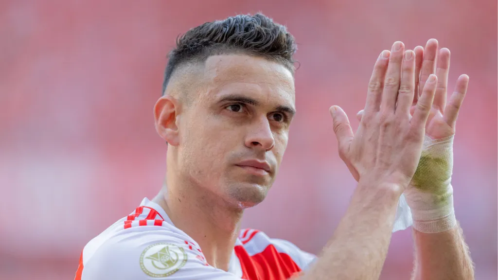 Borré atuando no Inter. Foto: Liamara Polli/AGIF