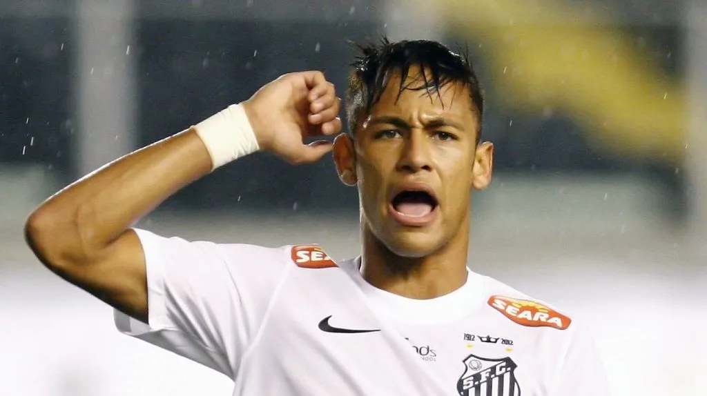 Neymar. Santos X Joinville pela Copa do Brasil 2013 na Vila Belmiro. 22 de maio de 2013, Santos, Sao Paulo, Brasil. Foto: Ricardo Saibun/AGIF