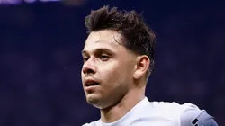 Romero durante jogo do Timão no Campeonato Paulista 2025.