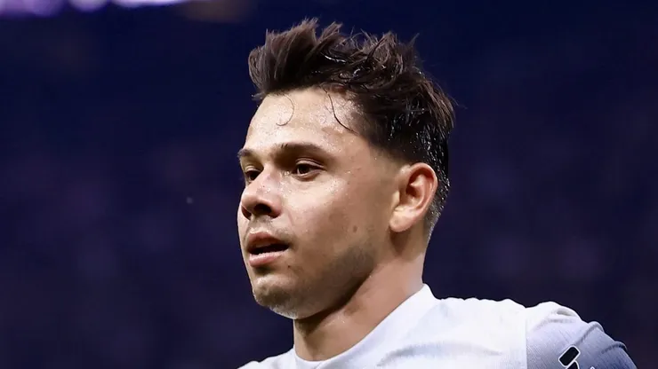 Romero durante jogo do Timão no Campeonato Paulista 2025.
