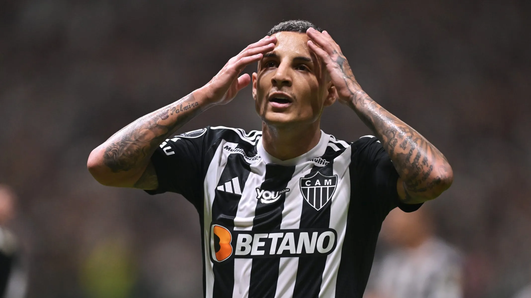 Guilherme Arana - Foto: Pedro Vilela/Getty Images.