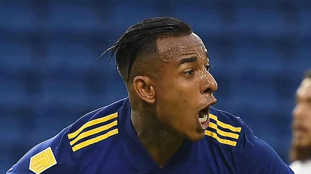 Foto: Marcelo Endelli/Getty Images – Sebastian Villa, ex-Boca Juniors, pode virar reforço do Grêmio.