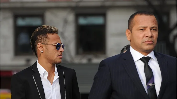 Neymar e Neymar Pai - Foto: Denis Doyle/Getty Images