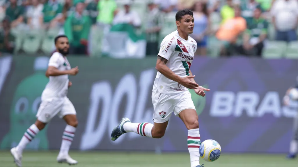 Fluminense contra o Palmeiras em 2024. Foto: Ettore Chiereguini/AGIF