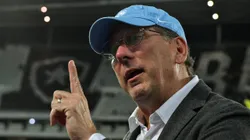 RJ - RIO DE JANEIRO - 18/04/2024 - BRASILEIRO A 2024, BOTAFOGO X ATLETICO-GO - John Textor presidente da SAF do Botafogo durante partida contra o Atletico-GO no estadio Engenhao pelo campeonato Brasileiro A 2024. Foto: Thiago Ribeiro/AGIF