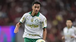 Vitor Reis em partida entre Flamengo x Palmeiras pelo Campeonato Brasileiro 2024 Foto: Thiago Ribeiro/AGIF