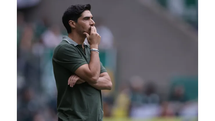 Abel Ferreira tecnico do Palmeiras durante partida contra o Fluminense no estadio Arena Allianz Parque pelo campeonato Brasileiro A 2024. Foto: Ettore Chiereguini/AGIF