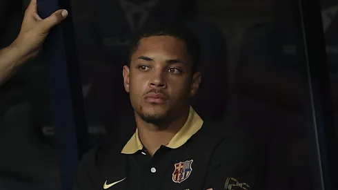 Vitor Roque, atacante do Barcelona - Foto: Eric Alonso/Getty Images