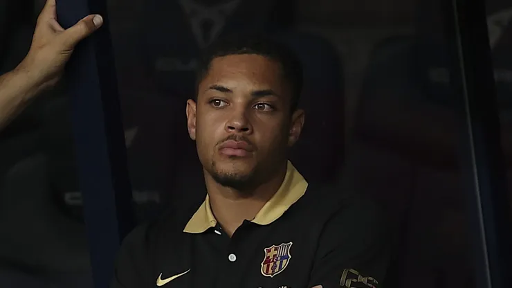Vitor Roque, atacante do Barcelona - Foto: Eric Alonso/Getty Images