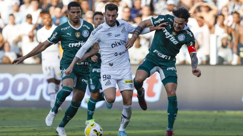Palmeiras e Santos no Brasileirão 2022