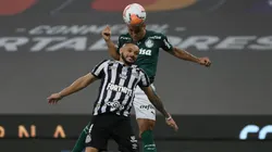 Palmeiras e Santos pela final da Libertadores de 2020 (Ricardo Moraes - Pool/Getty Images)