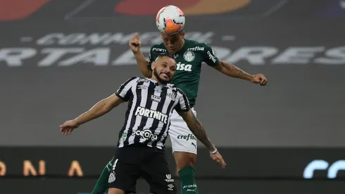 Palmeiras e Santos pela final da Libertadores de 2020 (Ricardo Moraes – Pool/Getty Images)