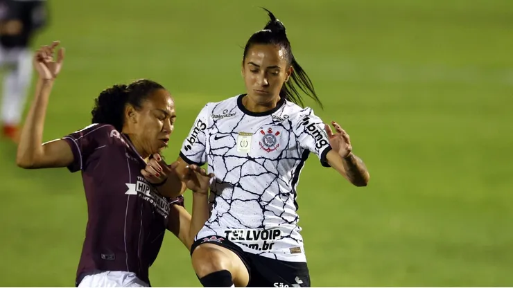 Juliete em sua primeira passagem no Corinthians. Foto: Thiago Calil/AGIF