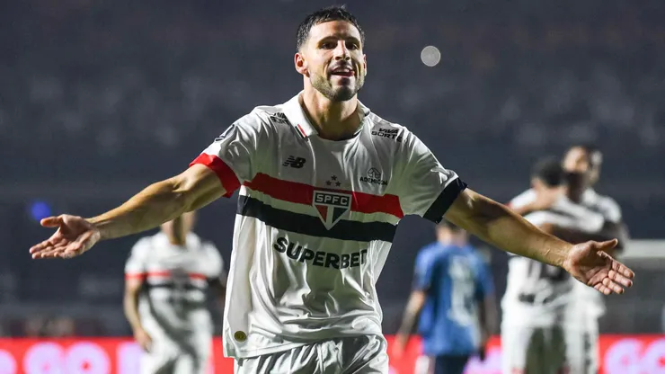 Calleri foi o segundo maior artilheiro do São Paulo em 2024, atrás apenas de Luciano.