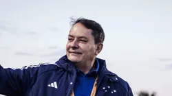 Pedro Lourenço durante treino do Alviceleste nos EUA. Foto: Gustavo Aleixo/Cruzeiro.