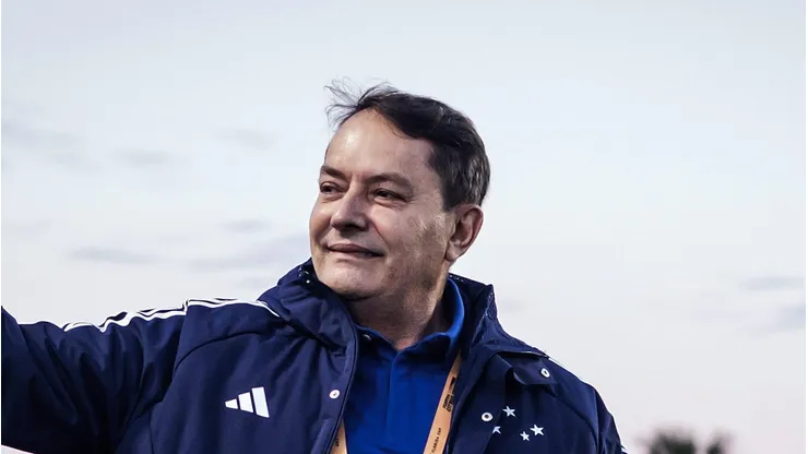 Pedro Lourenço durante treino do Alviceleste nos EUA. Foto: Gustavo Aleixo/Cruzeiro.