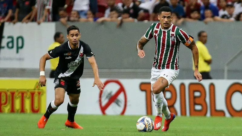 Vasco e Fluminense se enfrentaram em Brasília em 2019. Foto: Lucas Merçon/Fluminense FC