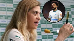 Leila Pereira foi desmentida por presidente do Zenit, que negou acerto com Palmeiras por Claudinho - Fotos: Clive Rose/Getty Images e César Greco/Ag. Palmeiras
